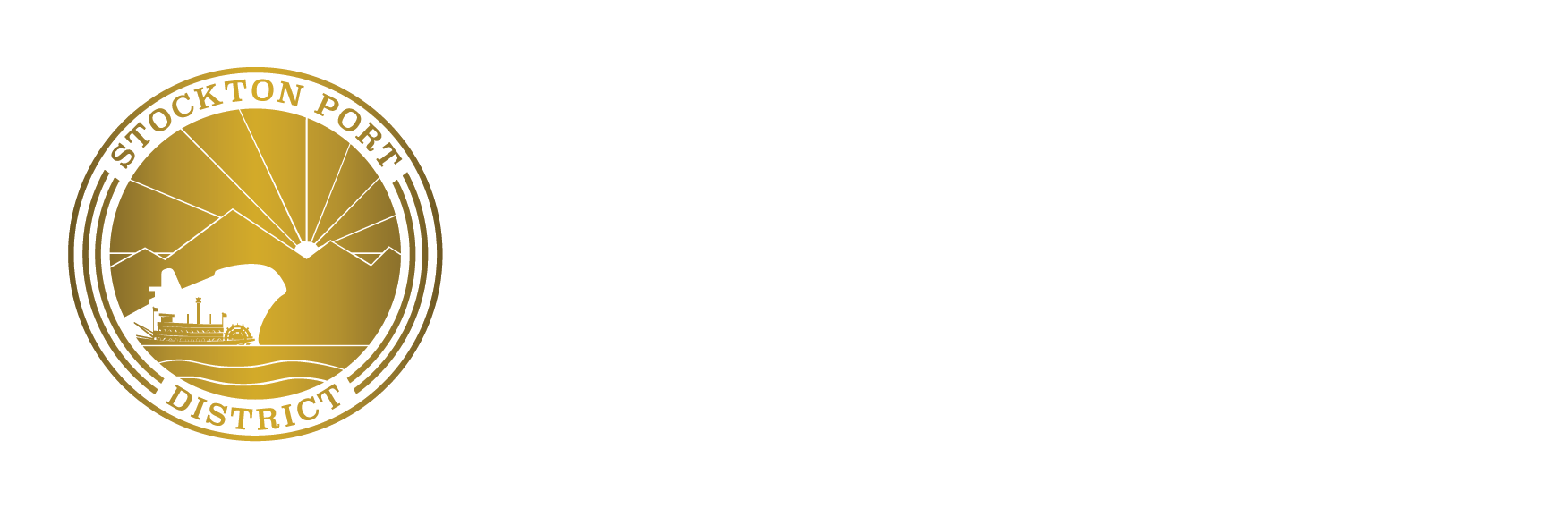 Port of Stockton logo