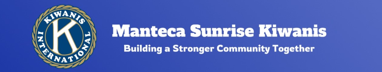 Manteca Sunrise Kiwanis logo